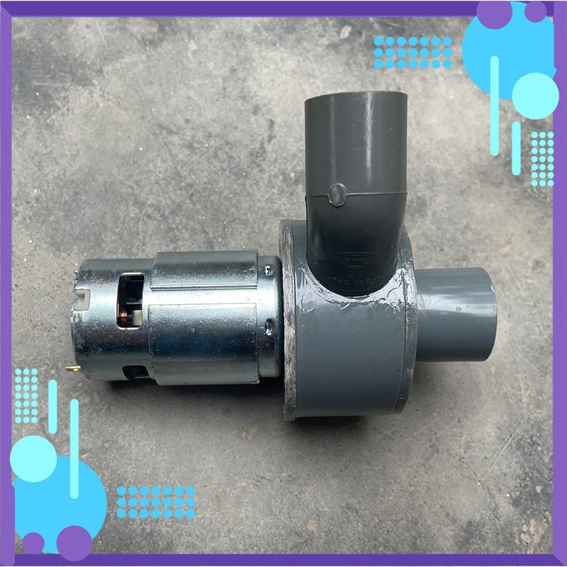 Máy bơm nước 12v siêu khỏe từ motor 775