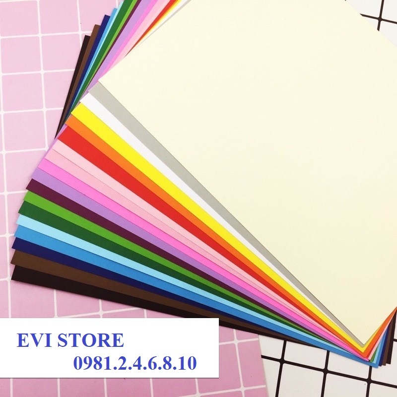 Tập 10 bìa màu A4 ARTO cao cấp nhập ngoại / 10 sheets Giấy màu Colour Plus A4 180gsm