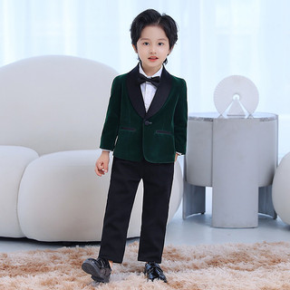 SET VEST NHUNG CHO BÉ TRAI KÈM NƠ