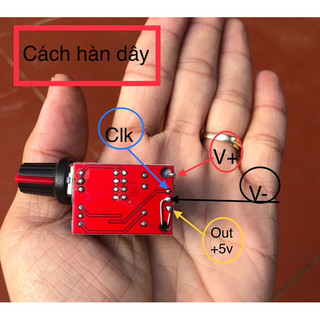 mạch xung clk điều tốc động cơ bldc