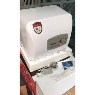 Bình nóng lạnh Rossi R15TI  chống giật Kích thước (Rộng x Dài x Cao) : 391 x 391x 356 mm bảo hành 7 năm