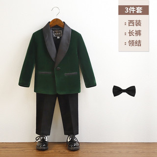 SET VEST NHUNG CHO BÉ TRAI KÈM NƠ