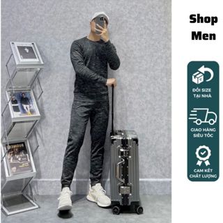 Bộ thể thao dài tay Adidas, Set mặc nhà thu đông climacool thấm hút mồ hôi giữ nhiệt tốt, không bai không xù