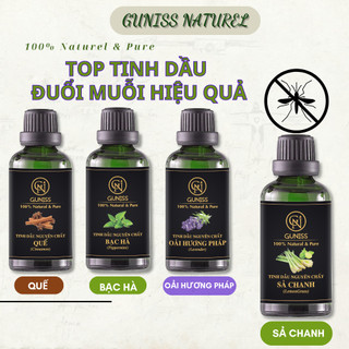 [TOP] Tinh Dầu Đuổi Muỗi Cao Cấp Guniss | Xông Phòng, Thoáng Khí, Đuổi Muỗi & Côn Trùng Hiệu Quả | Có Kiểm Định COA.