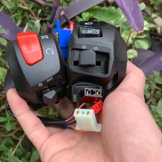 Cùm công tắc ex 150 2019 có passing có thể chế gắn sirius, raider, satria, nvx, cb, cafe racer.