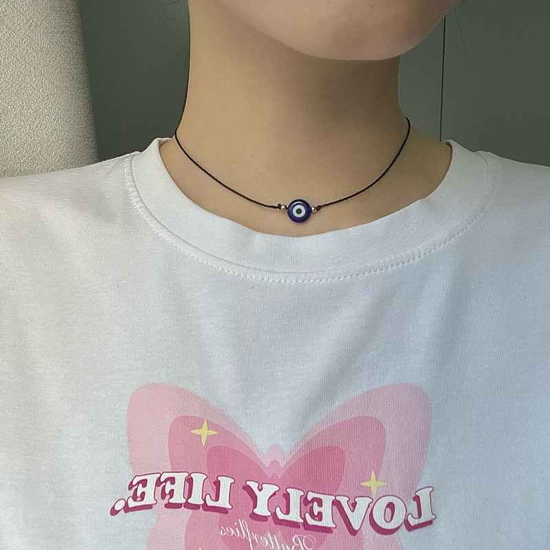 Vòng Cổ Mắt Quỷ Evil Eye Thuỷ Tinh 🧿