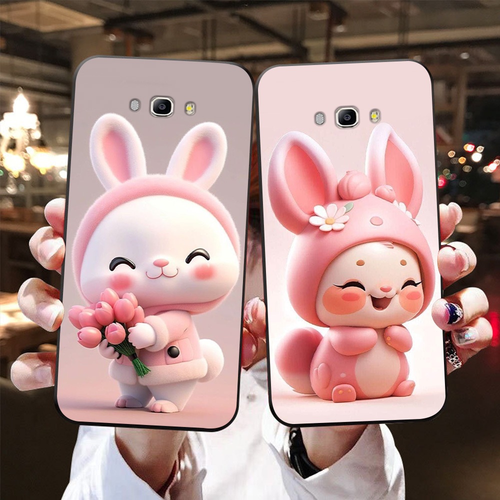 Ốp lưng Samsung J5 2016/ ss J7 2016 / ss J510 / ss J710 in hình thỏ siêu cute