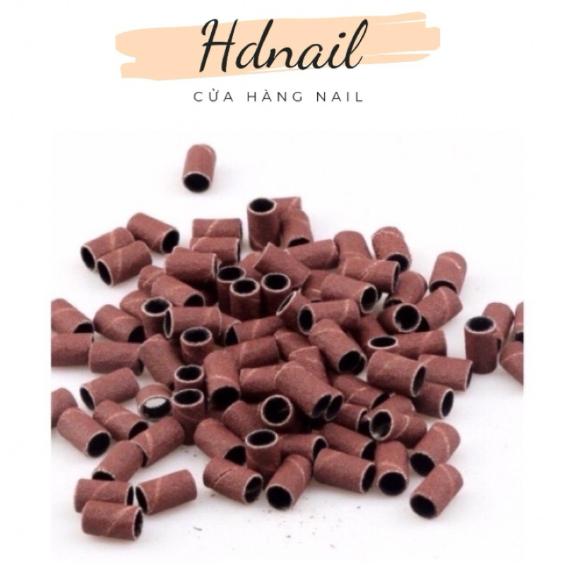 Túi 100 giấy nhám lắp đầu mài