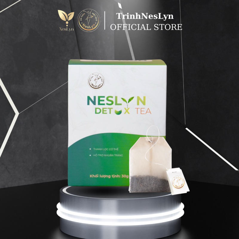 NesLyn Detox Tea Trà thanh lọc cơ thể cho người béo bụng, chướng bụng, đầy hơi.