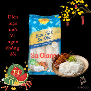 Bún gạo Sa Đéc, bún khô, bún tươi Sa giang 200g/400g ngon, thơm tiện dụng