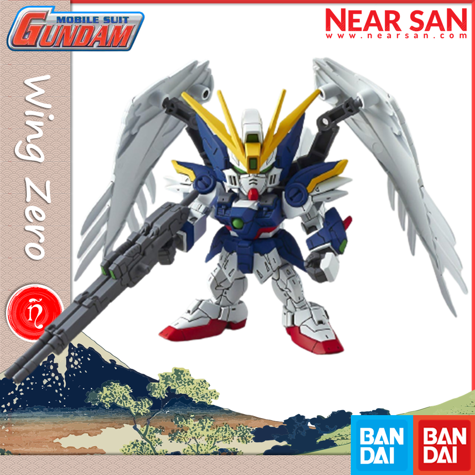 Wing gundam zero ew mô hình lắp ráp bandai sd gundam ex standard
