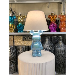 Đèn trang trí Gấu Bearbrick cao 50cm rộng chao 28cm