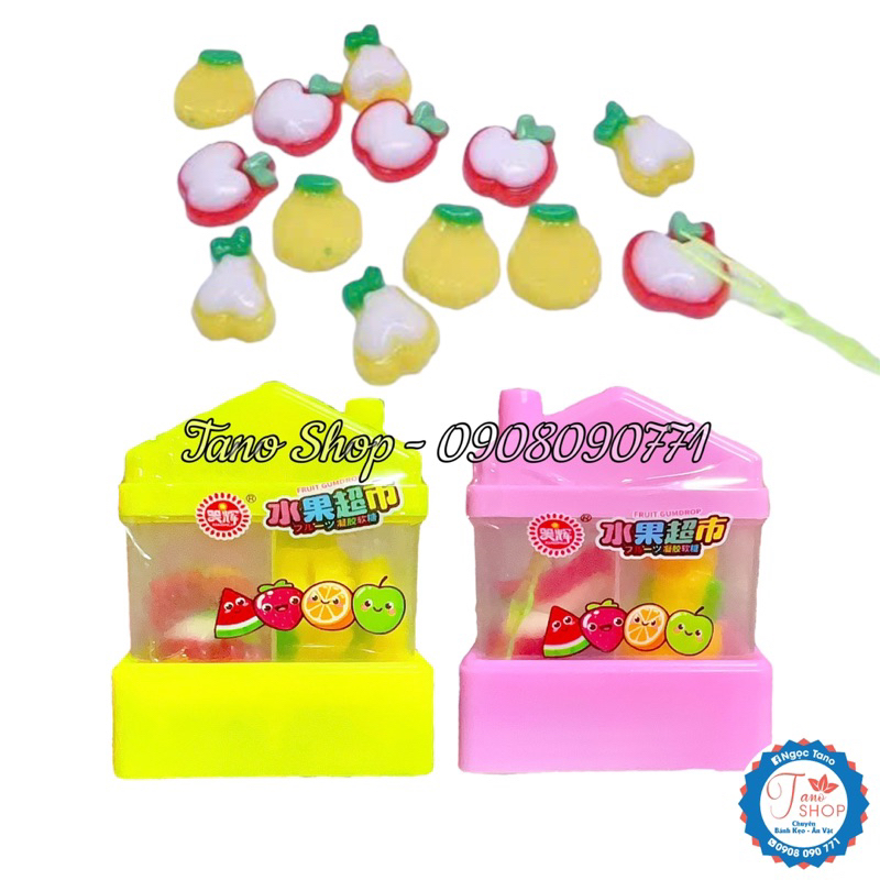 Một ngôi nhà kẹo dẻo trái cây cho bé - Hongkong | Ăn vặt trẻ em ngon rẻ