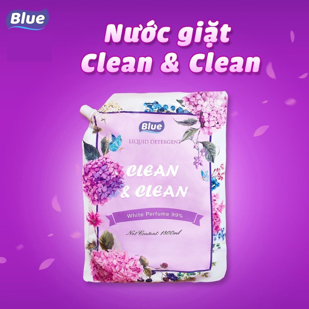 Nước Giặt Clean & Clean 1800ml