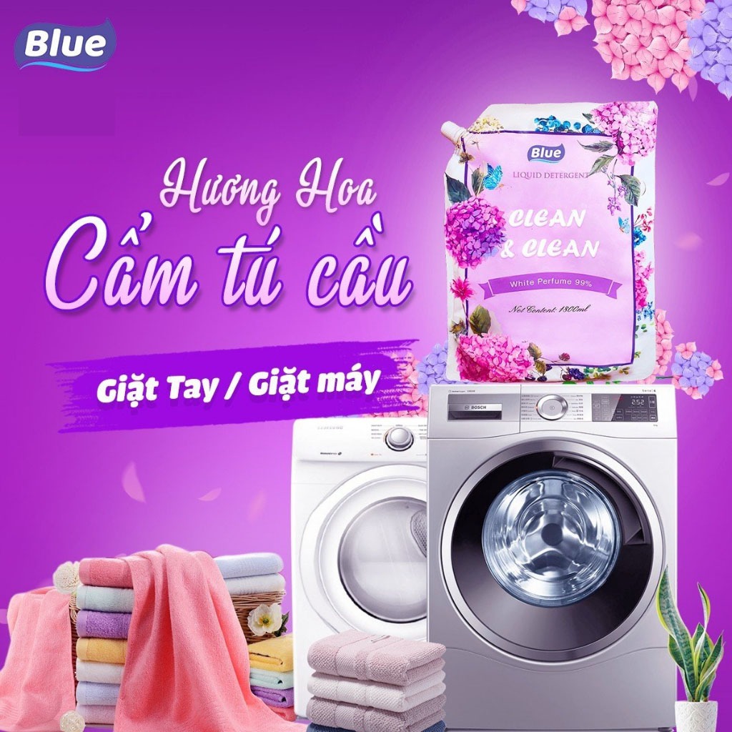 Nước Giặt Clean & Clean 1800ml