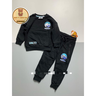 Bộ nỉ khủng long Primark cho bé sz 18m-8y