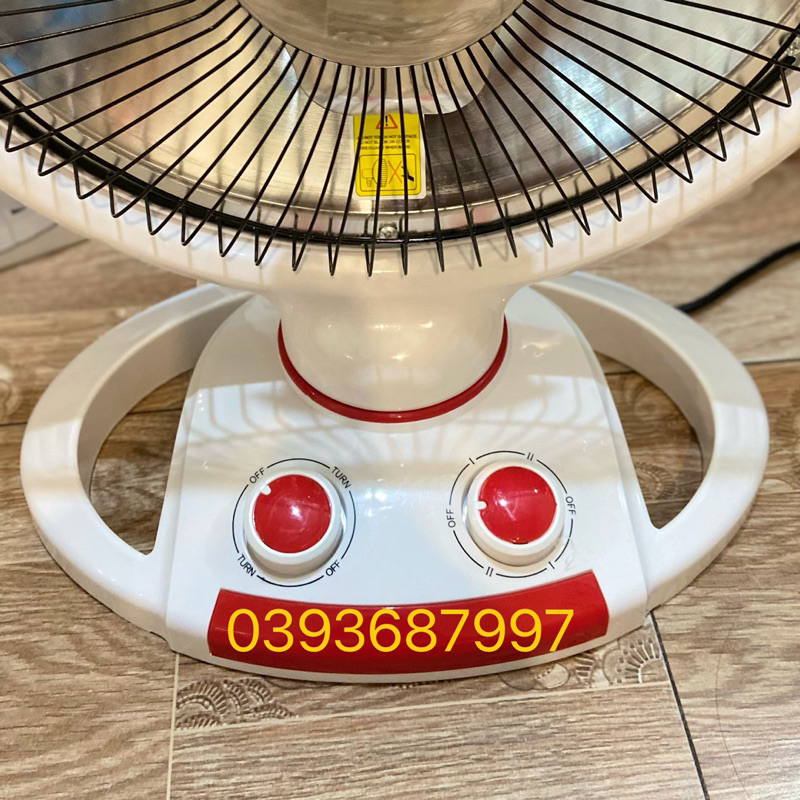 Đèn sưởi ,Quạt sưởi ấm mùa đông hare hr-ht800b cho bé ,bóng halogen-hình nón công suất 800w bảo hành 18 tháng