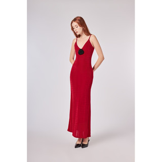 VIIBODYSUIT - Đầm Maxi Phối Hoa