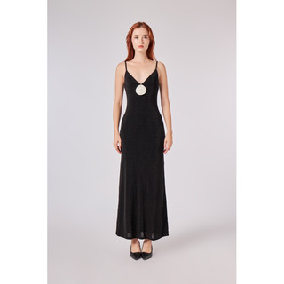 VIIBODYSUIT - Đầm Maxi Phối Hoa