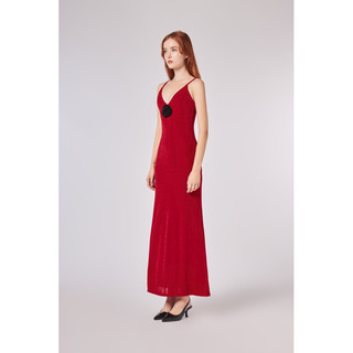 VIIBODYSUIT - Đầm Maxi Phối Hoa