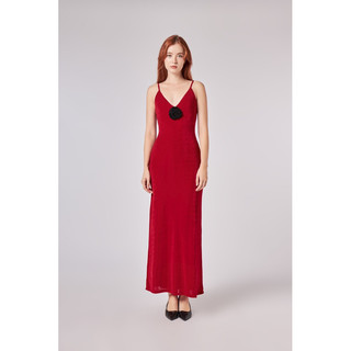 VIIBODYSUIT - Đầm Maxi Phối Hoa