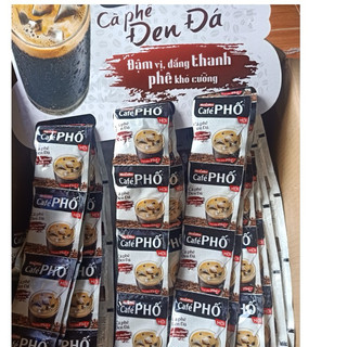 Cà phê Phố cà phê đen đá gói 16g