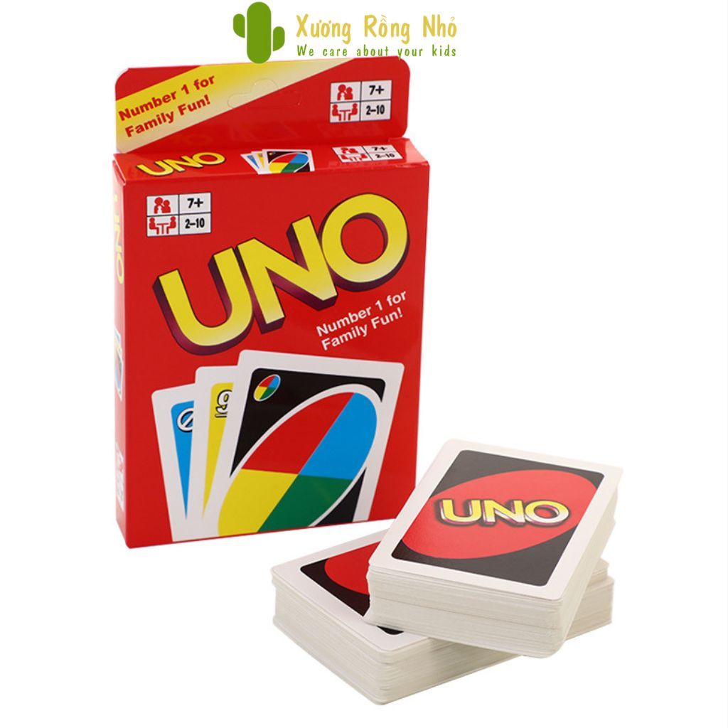 Bộ bài board game UNO 108 lá - Bộ bài Uno cơ bản 108 chơi cùng hội bạn bè
