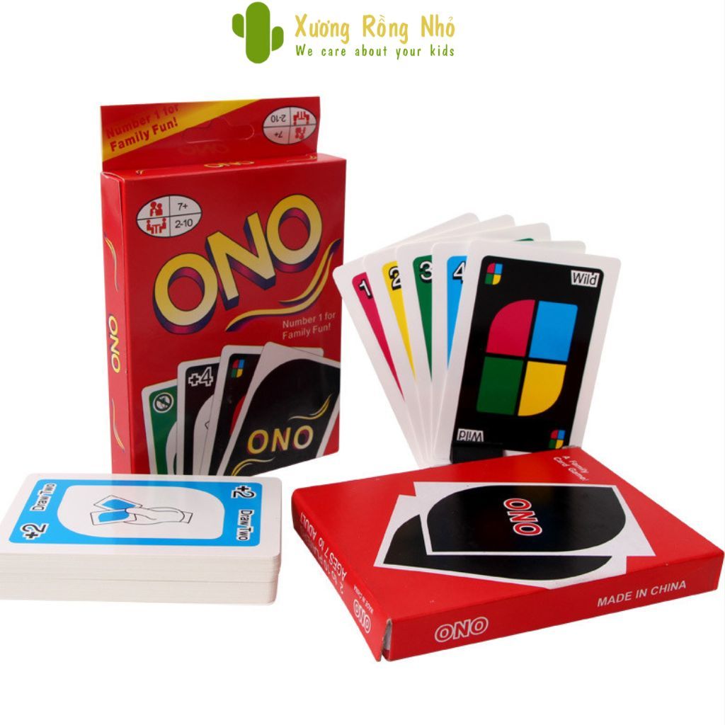 Bộ bài board game UNO 108 lá - Bộ bài Uno cơ bản 108 chơi cùng hội bạn bè