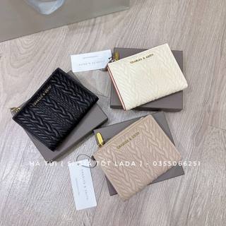 Ví mini nữ Cê ka gấp gọn 108 vân nổi đẹp mê