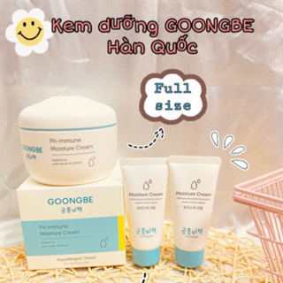 size mini Kem dưỡng ẩm Goongbe 30ml 180ml dưỡng ẩm và làm mềm da bé