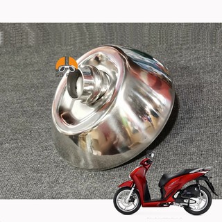 Chụp đích pô sh 150cc 2020 - 2022 inox