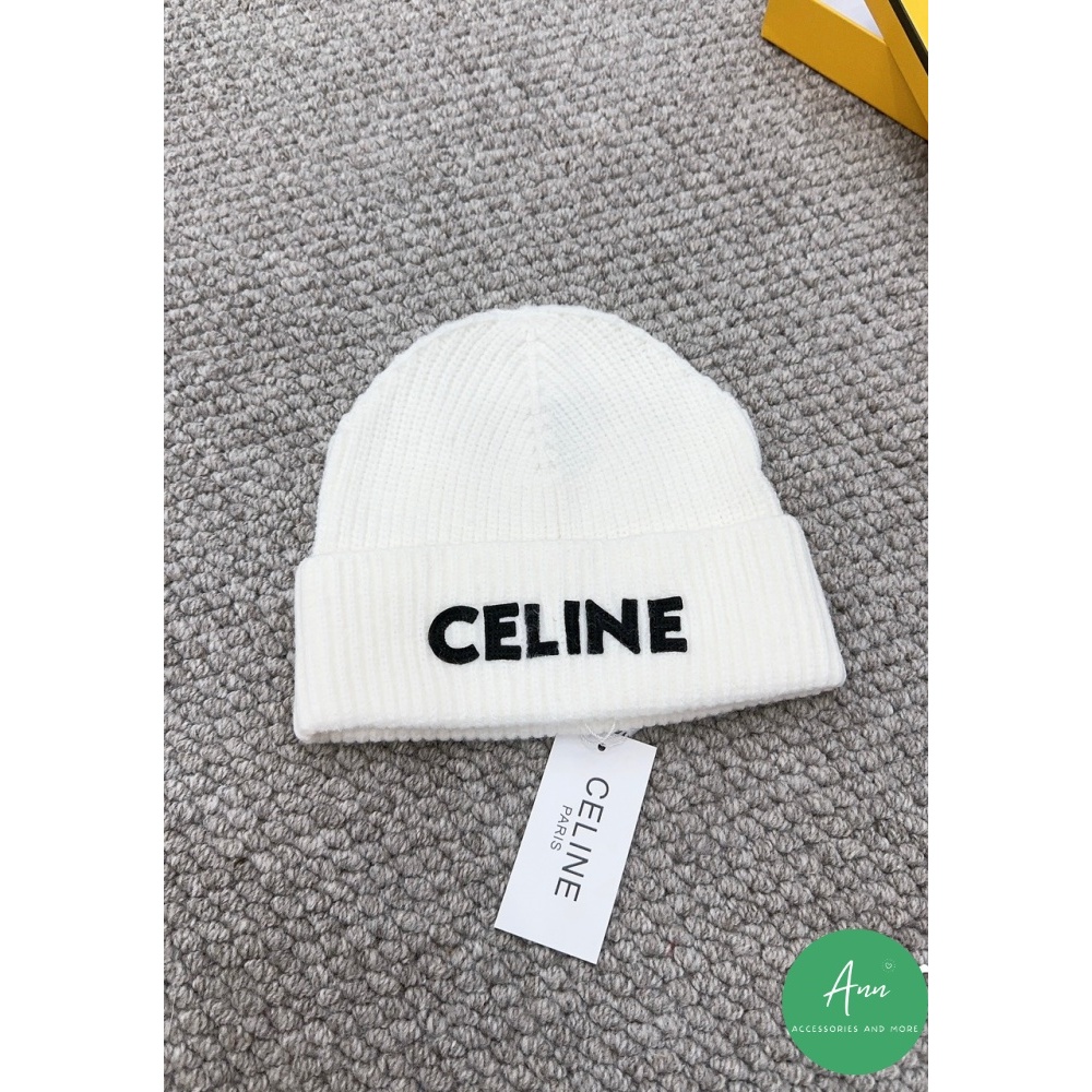 ❌MŨ LEN LÔNG CỪU CAO CẤP, HAI MÀU ĐEN - TRẮNG BASIC, LOGO NỔI BẬT, CÁ TÍNH❌