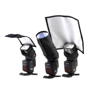 Tản sáng đèn flash máy ảnh làm mềm ánh sáng, có thể gập