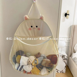 Giỏ lưới treo để đồ hình thỏ đựng tất phụ kiện đa năng