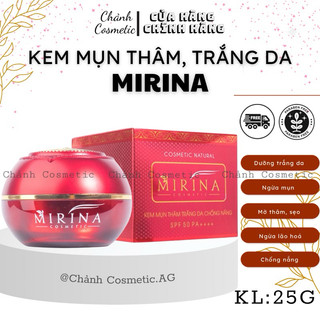 Kem mirina đỏ ngừa mụn, giảm thâm, mờ sẹo, dưỡng trắng da, chống nắng 25g