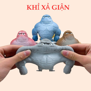 Khỉ xả giận khỉ co dãn xả stress giúp giảm căng thẳng chất liệu đàn hồi siêu bền cho bé vui chơi thỏa thích