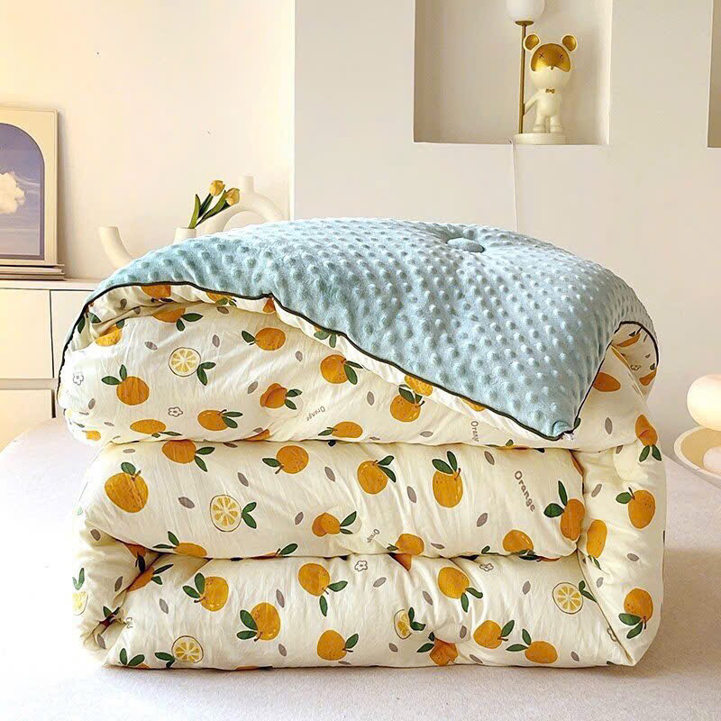 Chăn Đại Hàn Hạt Đậu Nành Soybean Cao Cấp Nặng 3kg Kích Thước 200*230cm Hàng Loại 1 - Chăn Đậu Nành Soybean Mùa Đông