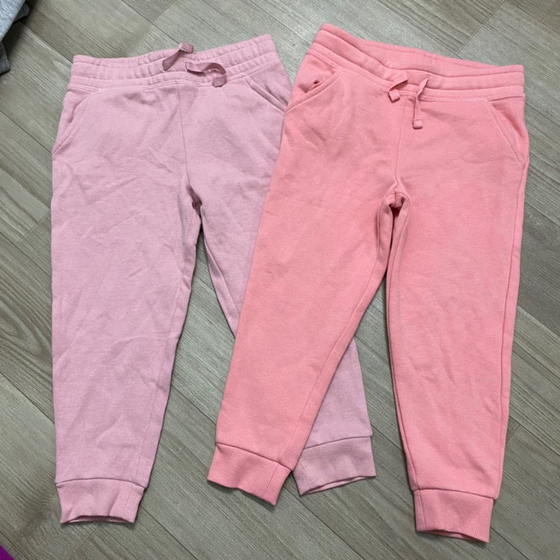 Quần jogger nỉ bông bé gái, hàng dư