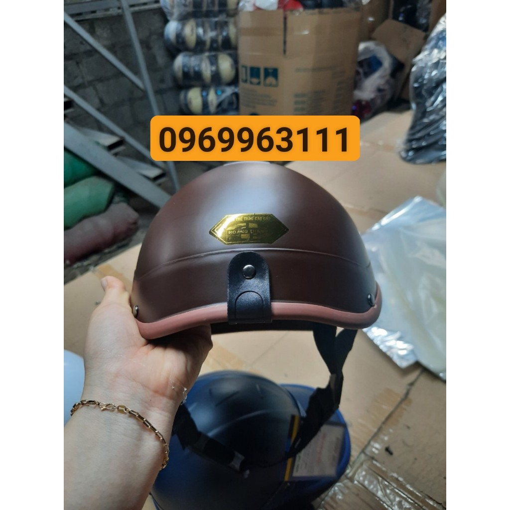 Mũ bảo hiểm lưỡi trai Vespa cao cấp, Mũ bảo hiểm nón kết cá tính và sang trọng dành cho cả nam và nữ