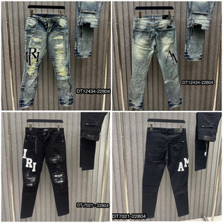 Quần Jean Nam AMI Rách Max Đỉnh - Quần Jean Nam Mẫu Mới Nhất - Quần Jean Dài Nam Cao Cấp