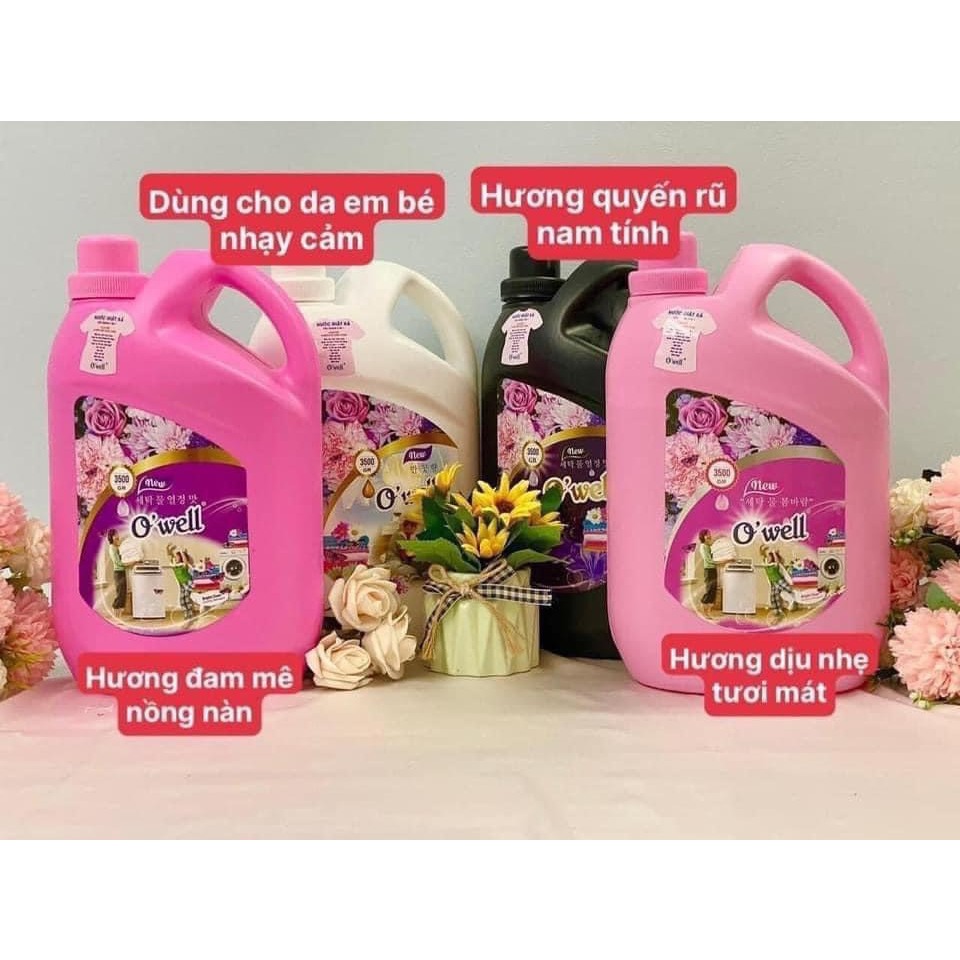 NƯỚC GIẶT XẢ OWEL Đậm đặc, thơm, sạch lắm nè chị em