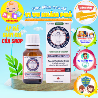 Men vi sinh 10 chủng BioAmicus Complete 10ml