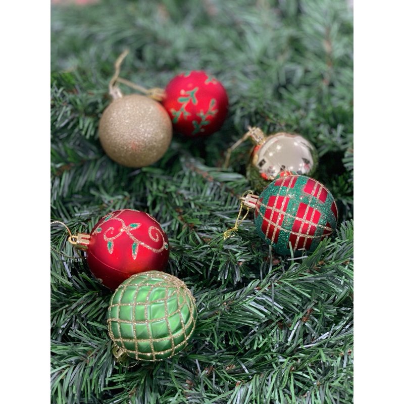 Combo cây thông giáng Noel sinh tiện lợi siêu rẻ có sẵn phụ kiện: châu, đèn,chữ merry christmas.