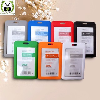 THẺ ĐEO BẢNG TÊN UHOO DỌC 2 MẶT
