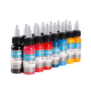 Set mực xăm tattoo 16 màu cơ bản
