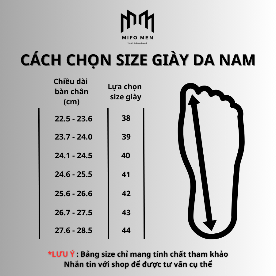 Giày Da Nam Derby Classic MF-20, Da Bò, Bảo Hành Chính Hãng 5 Năm