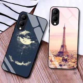 Ốp Lưng VIVO Y17S Lưng Kính Cường Lực Mới Nhất