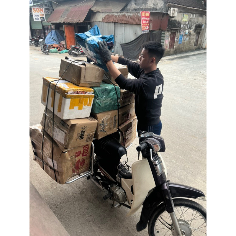 Baga 2 cánh ,giá chở hàng 2 cánh sườn tiện lợi