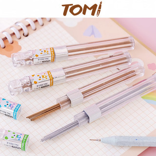 Ngòi chì bấm 2b 0.5mm 0.7mm tomi 177