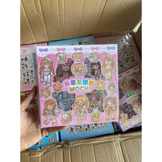 sticker dễ thương (1 tấm 4-6 hình)